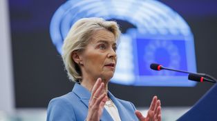 Ursula von der Leyen alarmuje. Drony trafiły dwa statki handlowe