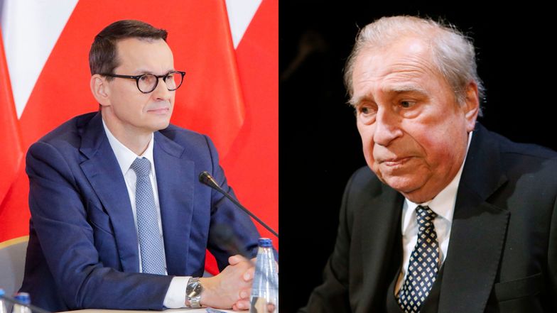 Mateusz Morawiecki o Jerzym Stuhrze: "Choć w ostatnich latach różniliśmy się w diagnozach na temat Polski..."