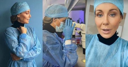 Małgorzata Rozenek zrobi program o in vitro?! Już pozuje z mikroskopem... "Uczestniczę w tworzeniu RZECZY WARTOŚCIOWYCH"
