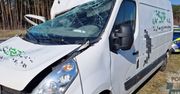 Zasnął za kierownicą busa i wjechał w ciężarówkę.Tak stracił prawko