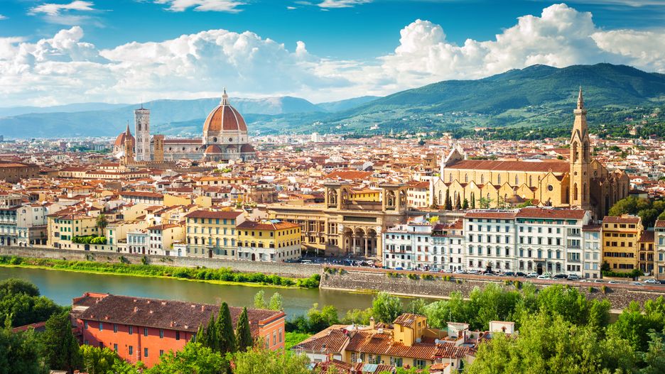 Florencja z lotu ptaka