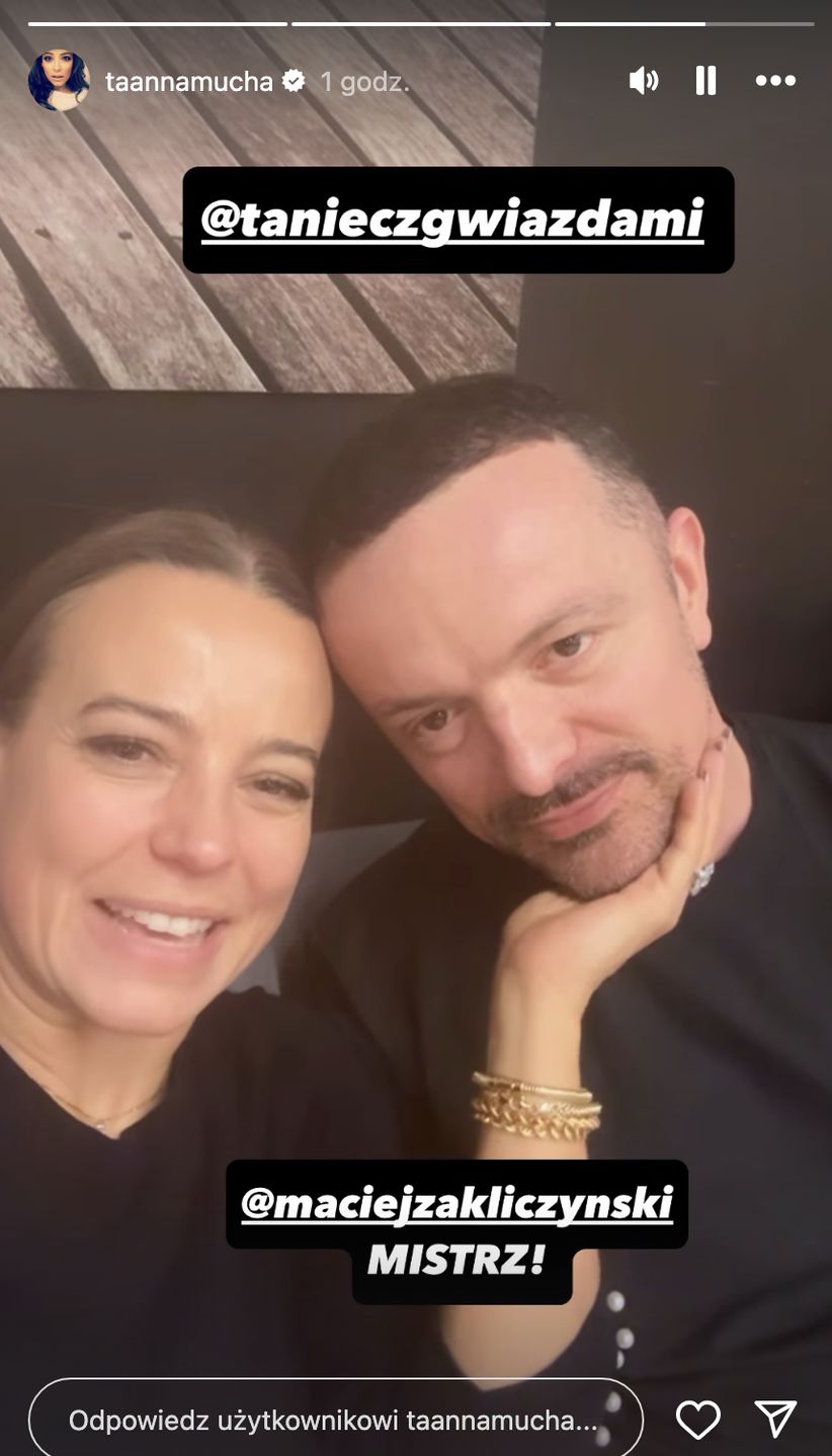 Anna Mucha i Maciej Zakliczyński
