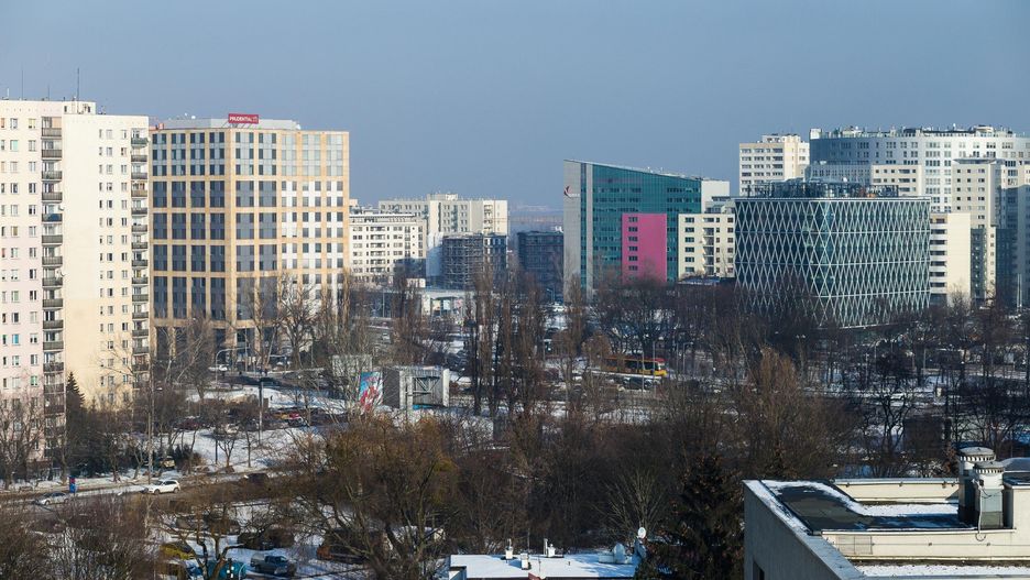 Mokotów, okolice al. Wilanowskiej.