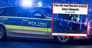Trzymała dwa noże. Okrutny atak w Niemczech. "Ma za swoje"