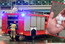 Grad jak orzechy. Potężne nawałnice na południu Polski