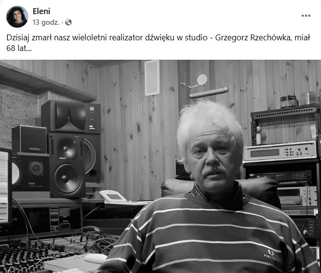 Eleni pożegnała wieloletniego współpracownika.