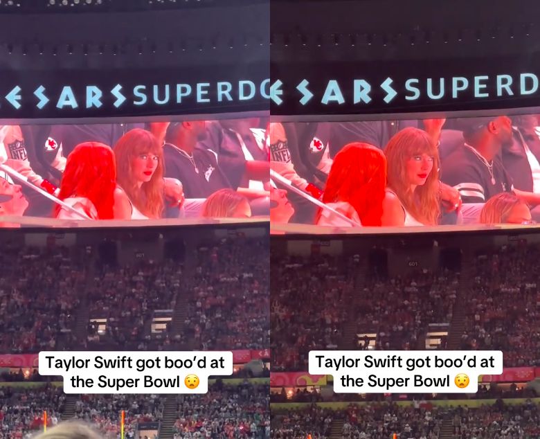 Taylor Swift booed by fans. Her reaction recorded.