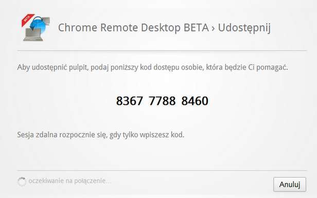 Chrome Remote Desktop