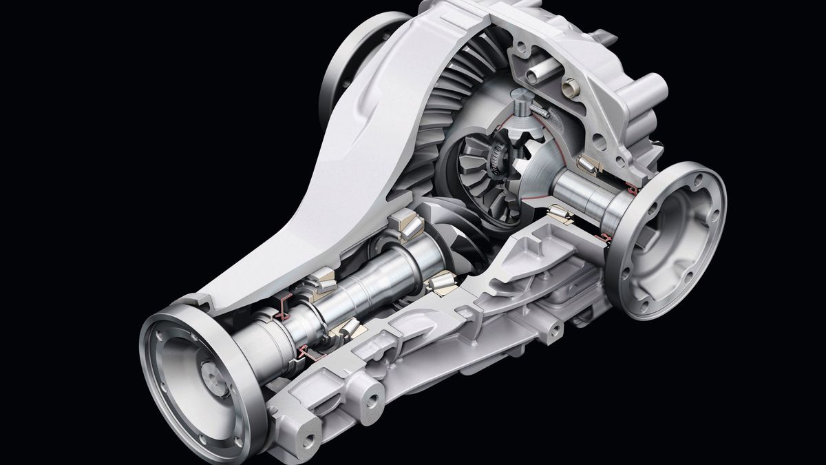 Mechanizm różnicowy Audi A8