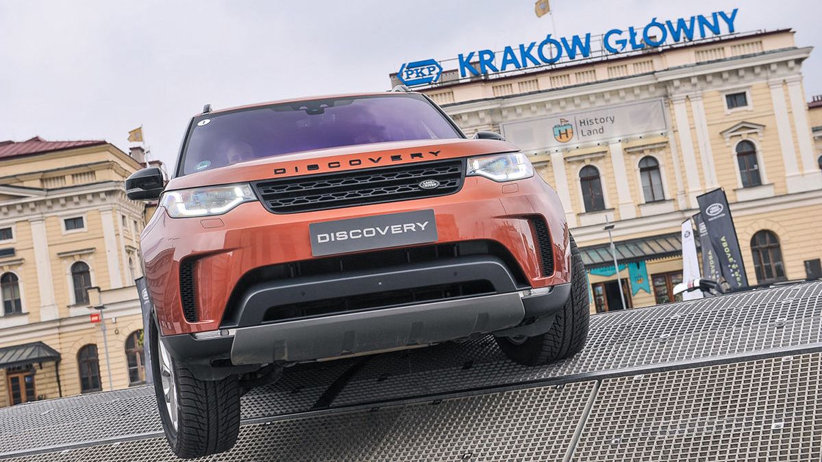 Land Rover w Krakowie (fot. Konrad Skura)