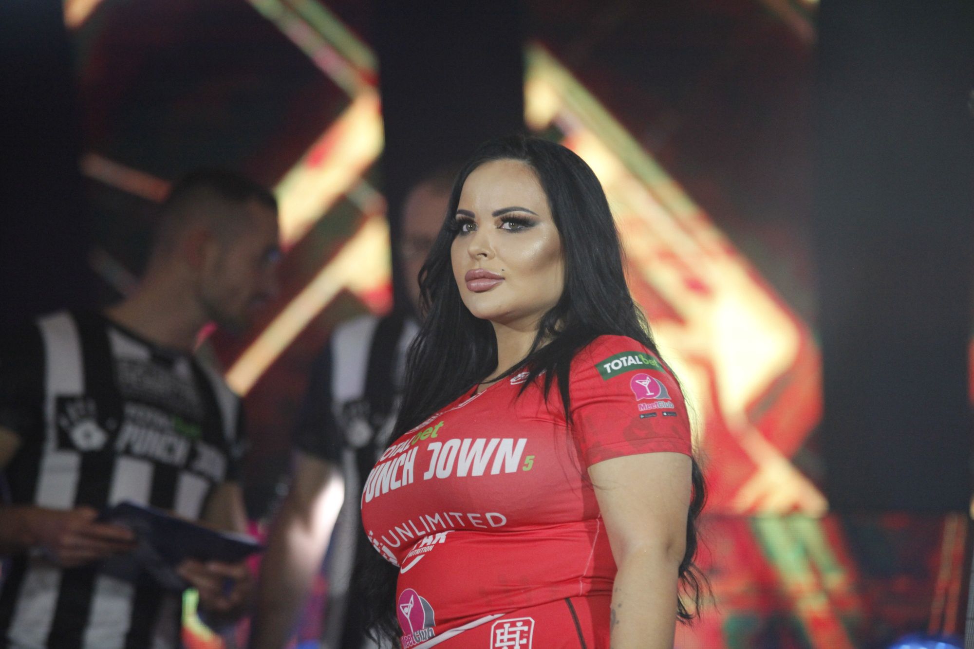 Esmeralda Godlewska i Patusia Show na gali PunchDown