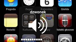 Dodaj dźwięk do regulowania głośności w iPhonie 1