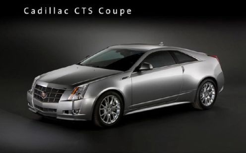 Cadillac CTS coupe - GM i plan utrzymania się na rynku