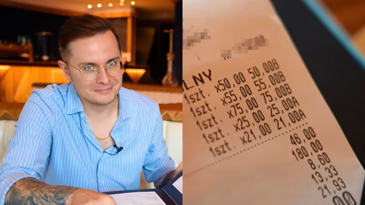 Youtuber poszedł do najdroższej restauracji w Zakopanem