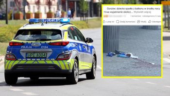 Dziecko wypadło z balkonu? Dementujemy fake newsy