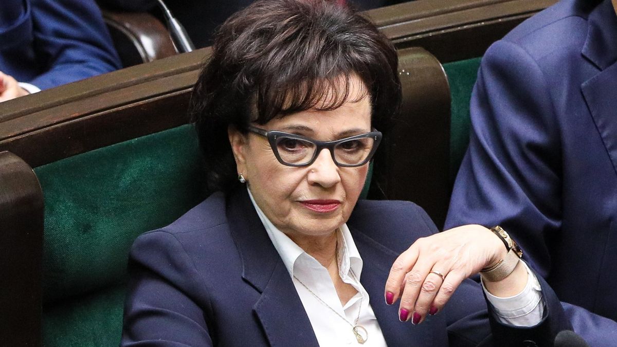 Elżbieta Witek zareagowała stanowczo na pytanie dziennikarki 