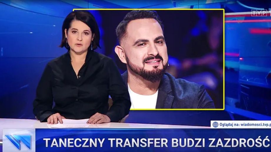 kadr z "Wiadomości" TVP