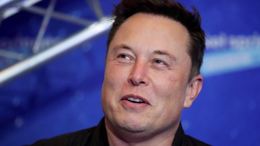 Na zdjęciu Elon Musk