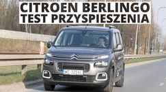 Citroen Berlingo 1.2 PureTech 130 KM (AT) - przyspieszenie 0-100 km/h