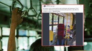 Warszawa. Zrobiła to w autobusie 179. "Dobrze, że nie było depilacji"