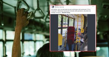 Warszawa. Zrobiła to w autobusie 179. "Dobrze, że nie było depilacji"
