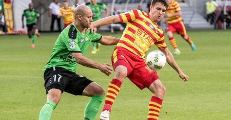 Jagiellonia to nie Legia. Górnik Łęczna przegrywa w Lublinie
