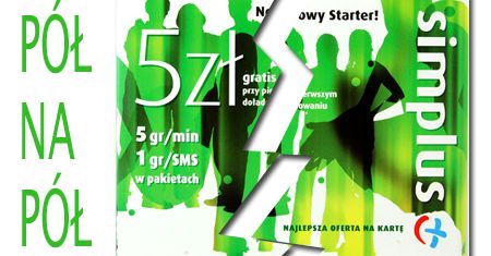 Simplus - o połowę tańsze rozmowy za 5 zł miesięcznie
