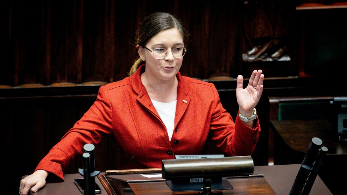 43. posiedzenie Sejmu X kadencji - dzie? 3
17.10.2025 Warszawa 43. posiedzenie Sejmu X kadencji - dzien 3 fot. Stach Antkowiak/REPORTER
N/z: Paulina Matysiak
STACH ANTKOWIAK/REPORTER