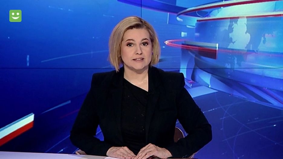 Główne wydanie wtorkowych "Wiadomości" prowadziła Edyta Lewandowska