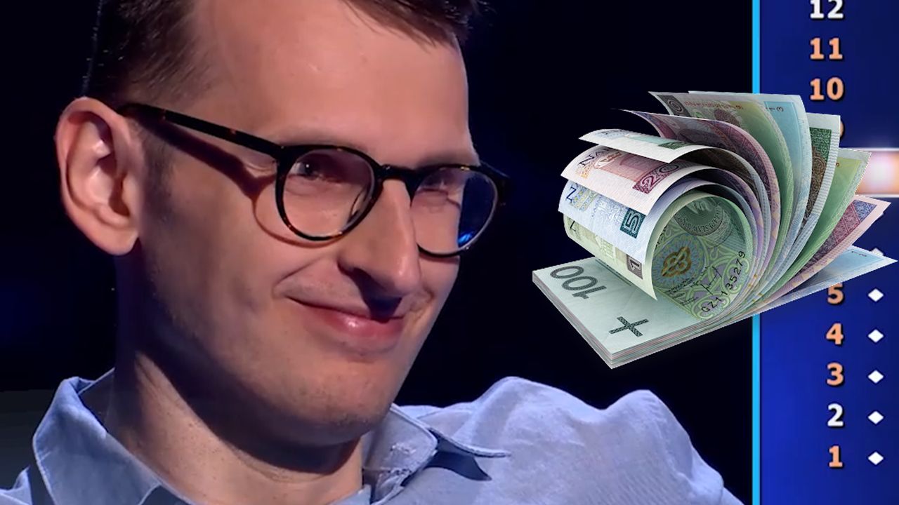 "Milionerzy": Tomasz Orzechowski wygrał program, jednak nie zgarnął miliona. Wiadomo dlaczego