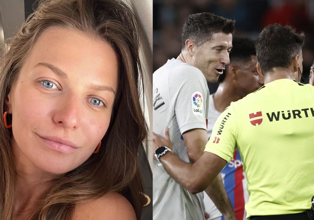 Tak zachowała się Anna Lewandowska po czerwonej kartce dla męża