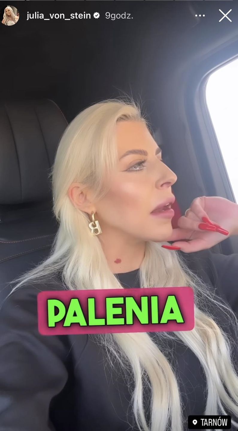 Julia Von Stein awanturuje się w fast foodzie