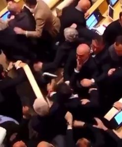Bójka posłów. W gruzińskim parlamencie doszło do rękoczynów