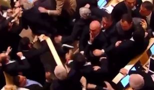 Bójka posłów. W gruzińskim parlamencie doszło do rękoczynów