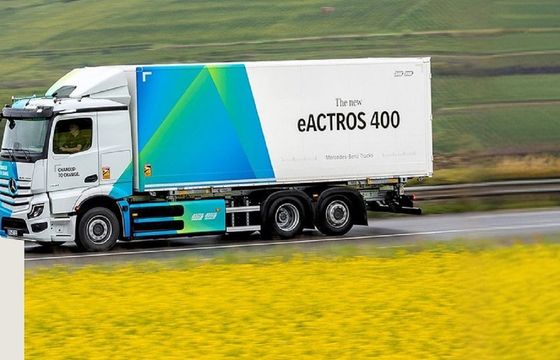 MediaPlus i Salestube przygotowały kampanię elektrycznego modelu Mercedes-Benz Trucks