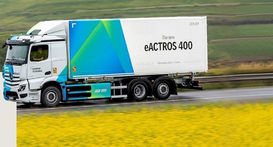 MediaPlus i Salestube przygotowały kampanię elektrycznego modelu Mercedes-Benz Trucks