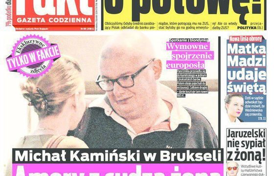 RASP przeprosił za nieprawdziwe teksty w „Fakcie” o romansie Michała Kamińskiego z żoną współpracownika