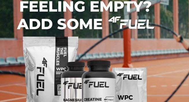 Niewidzialni sportowcy w reklamach 4F Fuel