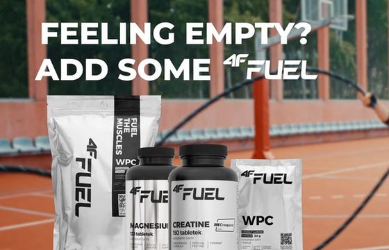 Niewidzialni sportowcy w reklamach 4F Fuel