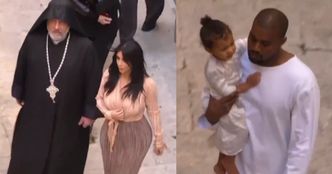 Kardashian ochrzciła córkę w Jerozolimie! W ormiańskiej katedrze!