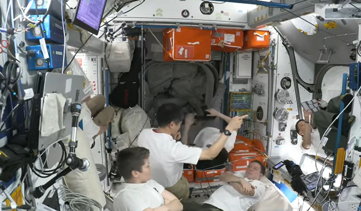 Komitet powitalny nowych astronautów