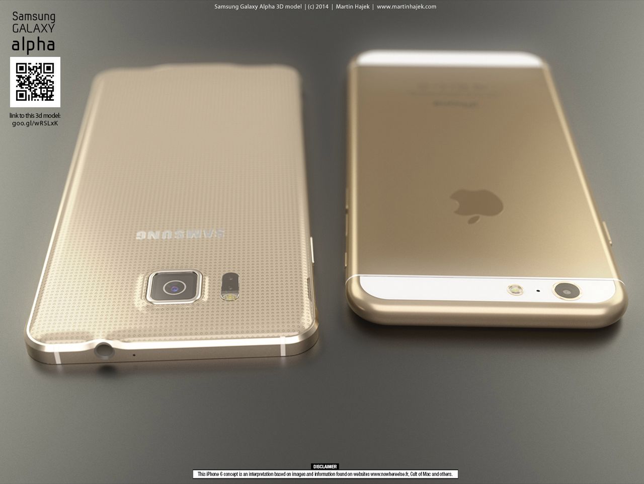 Galaxy Alpha i iPhone 6 - porównanie wyglądu 9