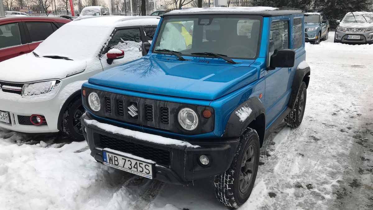 Nowy Suzuki Jimny jeszcze długo będzie rzadkim widokiem na polskich drogach