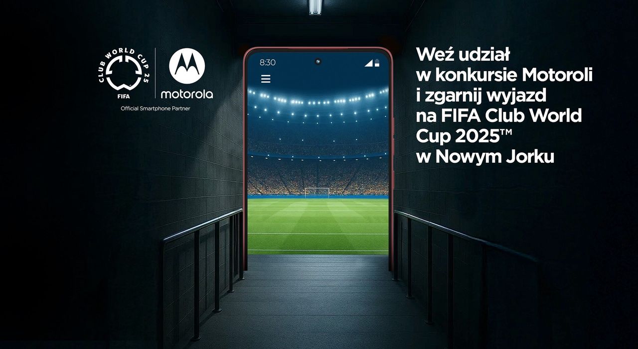 Motorola zaprasza fanów piłki nożnej na ekskluzywny konkurs związany z FIFA Club World Cup 2025™. Do wygrania pięć wyjazdów na finał i półfinał