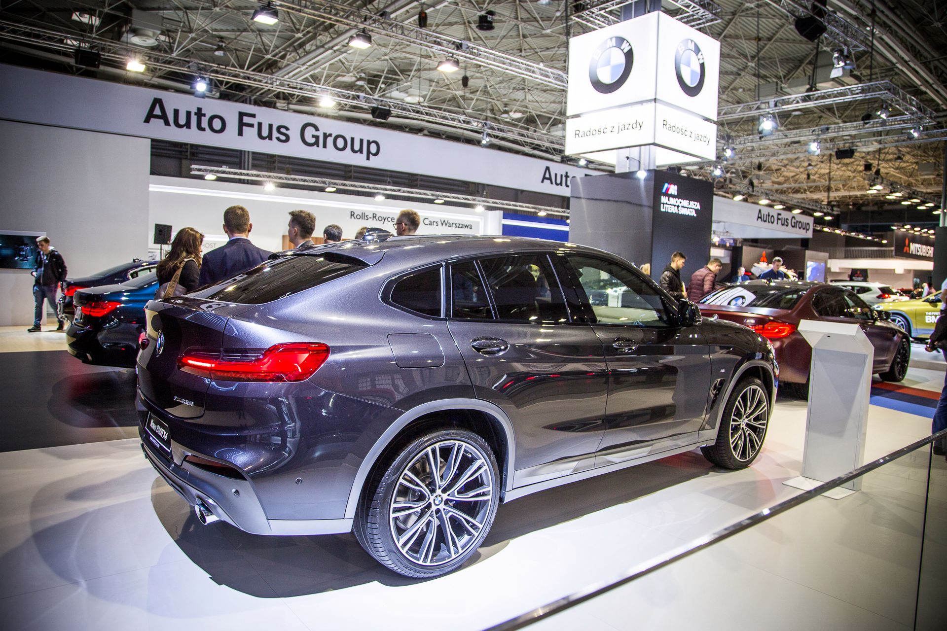 Nowe BMW X4 robi jeszcze bardziej unikatowe wrażenie (fot. Mateusz Żuchowski)