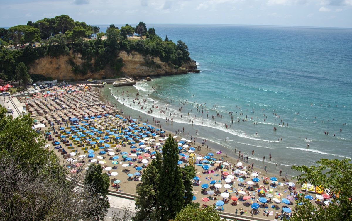 Plaża miejska w Ulcinj