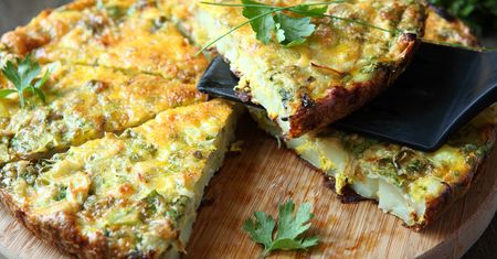 Wegański omlet