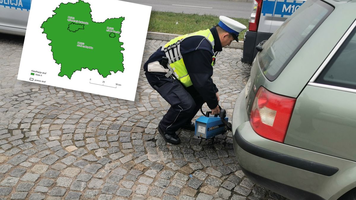 W raporcie GIOŚ-u nawet Kraków na zielono