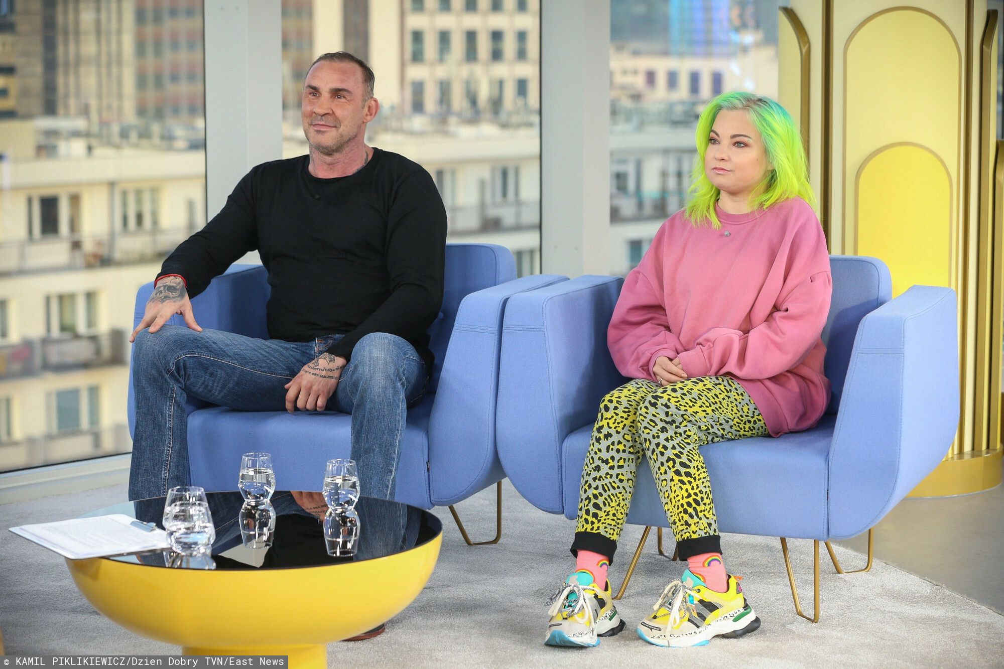 Przemysław Saleta z córką