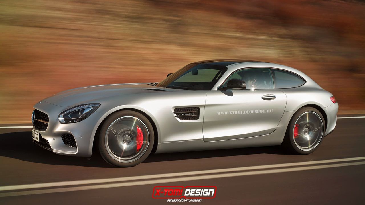 Mercedes-AMG GT Shooting Brake - do walki z Ferrari FF